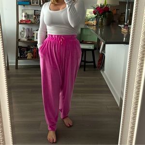 Victoria’s Secret velour joggers XXL